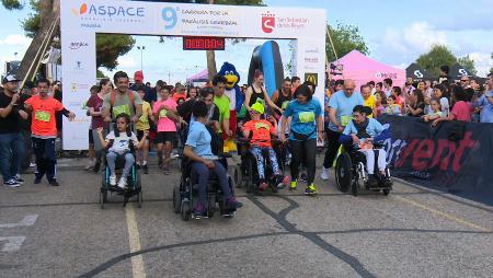 Imagen Dorsales preparados para la X Carrera Popular por la Parálisis Cerebral de ASPACE Madrid