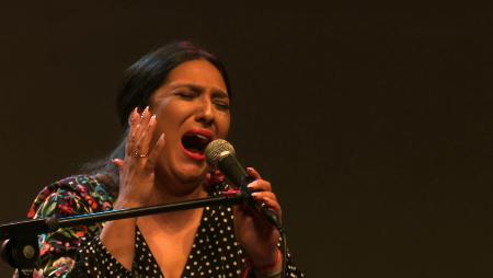 Imagen La lebrijana Anabel Valencia reinauguró la Cátedra de Flamenco Félix Grande