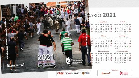 Imagen Sale a la venta el calendario 2021 de los encierros de Sanse