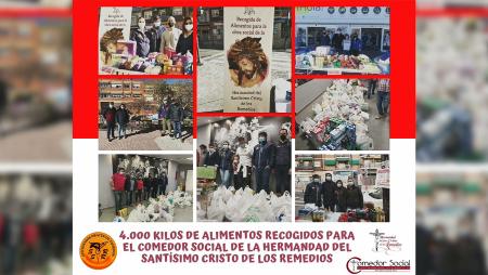 Imagen Recogida de alimentos solidaria de la Asociación de Aficionados...