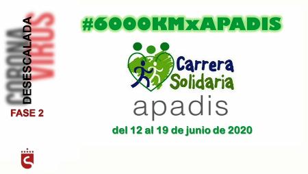 Imagen #6000KMxAPADIS, la Carrera Solidaria por la Inclusión de APADIS se adapta a la desescalada