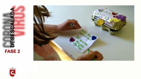 Imagen Emociones y creatividad para que los niños llenen la Cajita de la Amistad
