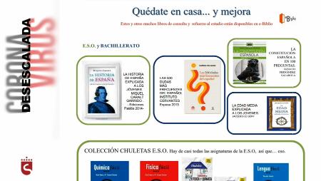 Imagen Nuevos contenidos digitales para estudiantes en las Bibliotecas de Sanse