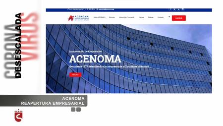 Imagen ACENOMA lanza una asesoría gratuita para la reapertura empresarial