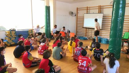 Imagen El Club de Balonmano Sanse afronta sus campus de verano preparado para afrontar el inicio de la próxima temporada