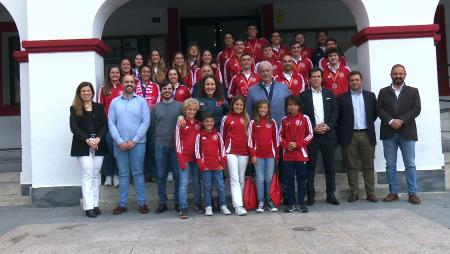 Imagen Emotiva recepción en el Ayuntamiento al laureado Sanse Complutense Club de Hockey