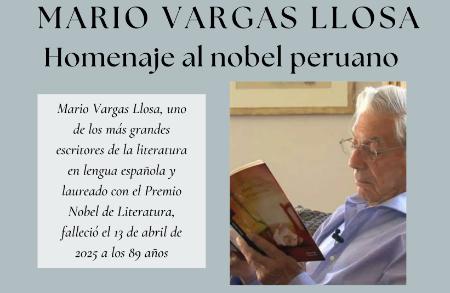 Imagen Nuestras bibliotecas municipales rinden homenaje a la obra de Vargas Llosa