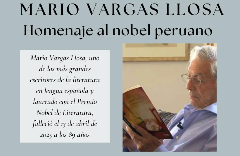 Imagen Nuestras bibliotecas municipales rinden homenaje a la obra de Vargas Llosa