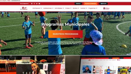 Imagen Sanse Deporte: la web local cumple un año de información, noticias, reservas y gestiones