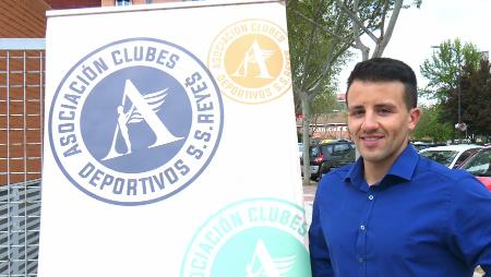 Imagen David Hernández, presidente de la Asociación de Clubes Deportivos de San Sebastián de los Reyes