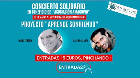Imagen Manu Tenorio y David DeMaría ofrecerán un concierto solidario con...
