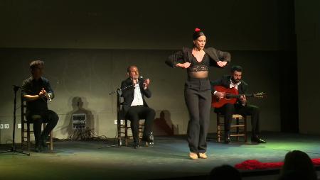 Imagen Emoción y mucho arte en Sanse con el “Recital flamenco” de la bailaora Lucía Ruibal