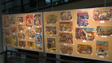 Imagen La historia del cómic español se puede ver en la Biblioteca Claudio Rodríguez de Sanse