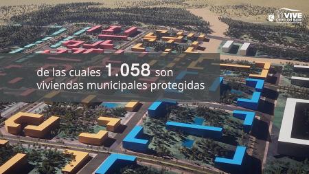 Imagen Sanse triplica el número de viviendas municipales proyectadas en Cerro del Baile, que serán 1.058