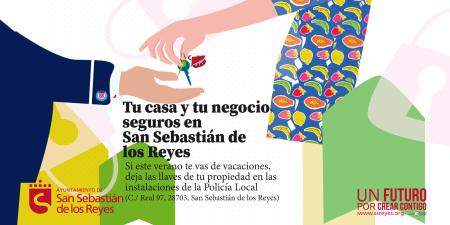 Imagen El Ayuntamiento refuerza este verano la seguridad en viviendas y comercios con el plan ‘Tu casa y tu negocio, seguros en San Sebastián...