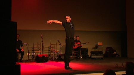 Imagen El bailaor de Sanse Noé Barroso mostró su arte en la Cátedra de Flamenco...