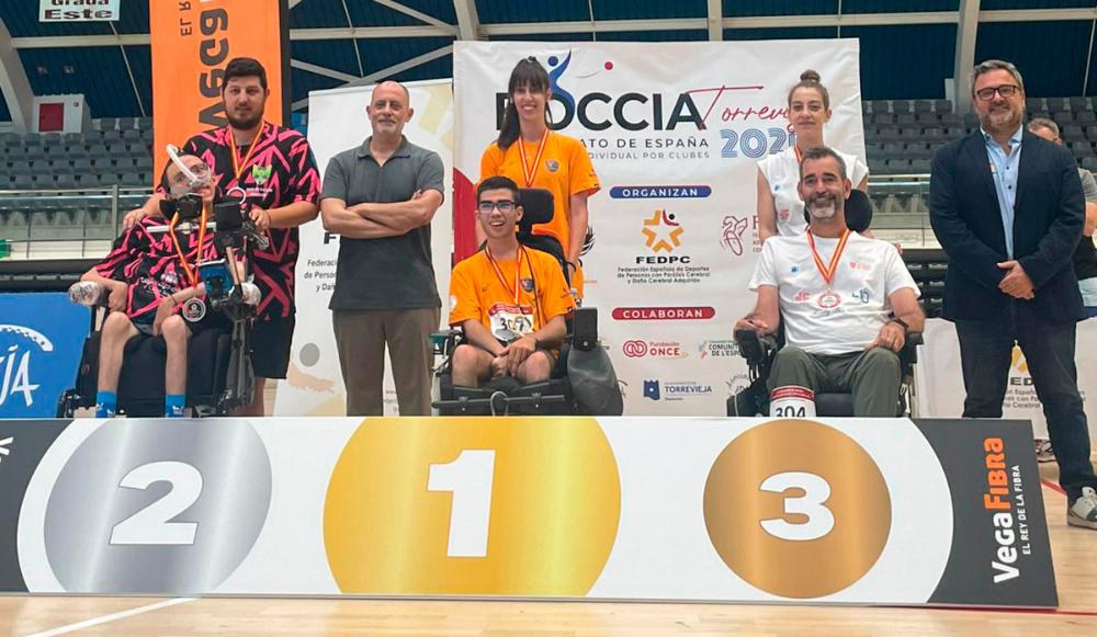 Imagen Miguel Ángel Navarro, Alejandro Díaz y Álex Morillas, referentes deportivos