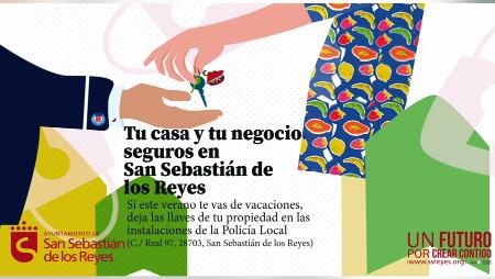 Imagen Por un verano tranquilo: “Tu casa y tu negocio, seguros en San Sebastián de los Reyes”