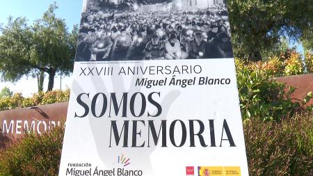 Imagen San Sebastián de los Reyes recuerda a Miguel Ángel Blanco en el 28º aniversario de su asesinato por ETA