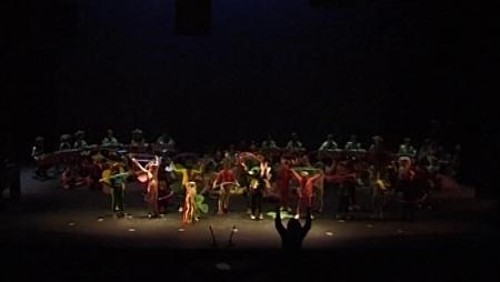 Imagen Pasó en Sanse: El bosque de la Paz por 120 alumnos de música y movimiento de la EMMD