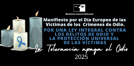 Imagen Nuestra ciudad comparte el manifiesto por el Día Europeo de las Víctimas de los Crímenes de Odio