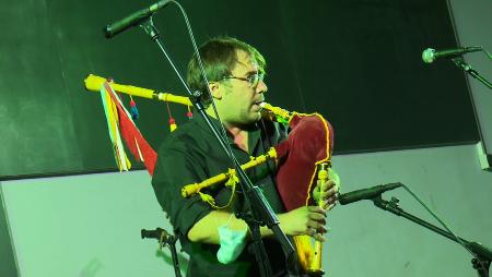 Imagen El gaitero Javier Franco trajo sus “Músicas de Ferreiros” a “Los Viernes...