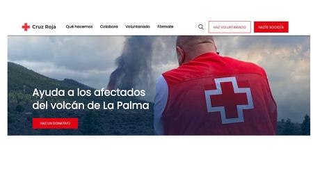 Imagen Una cuenta de Cruz Roja para ayudar a La Palma