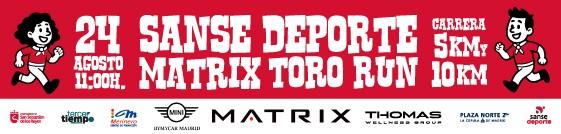 Imagen Banner Matrix Toro Run