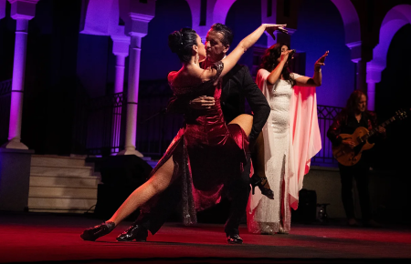 Teatro en fiestas. Desde el jardín del alma. La Porteña Tango