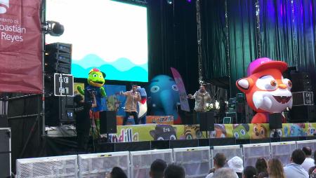 Imagen ‘Drilo Rock’, un punto final familiar de los espectáculos en las fiestas...