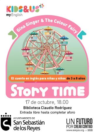 Storytelling: Gina Ginger and the colour fairy