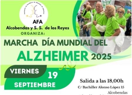 Imagen La marcha solidaria por el Día Mundial del Alzheimer se celebra el 19 de...