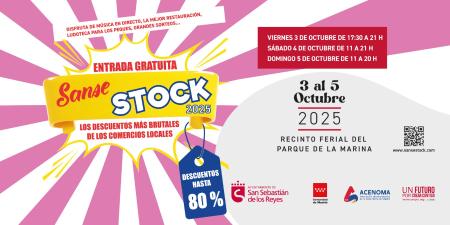 Imagen Vuelve Sansestock, la Feria del Comercio más importante de la zona norte...