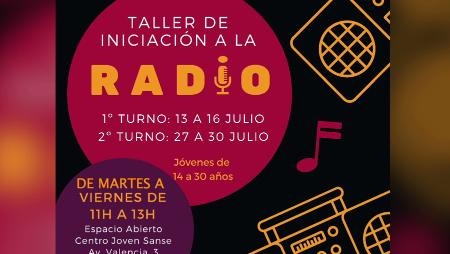 Imagen “Taller de iniciación a la radio”, este verano en el Centro Joven Sanse