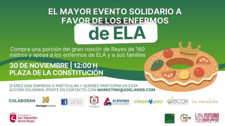Imagen Empresas, particulares y personalidades se vuelcan con el evento para apoyar a los enfermos de ELA que acogerá el 30 de noviembre...