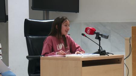 Imagen El pleno infantil, un juego muy serio que mira al futuro de San...