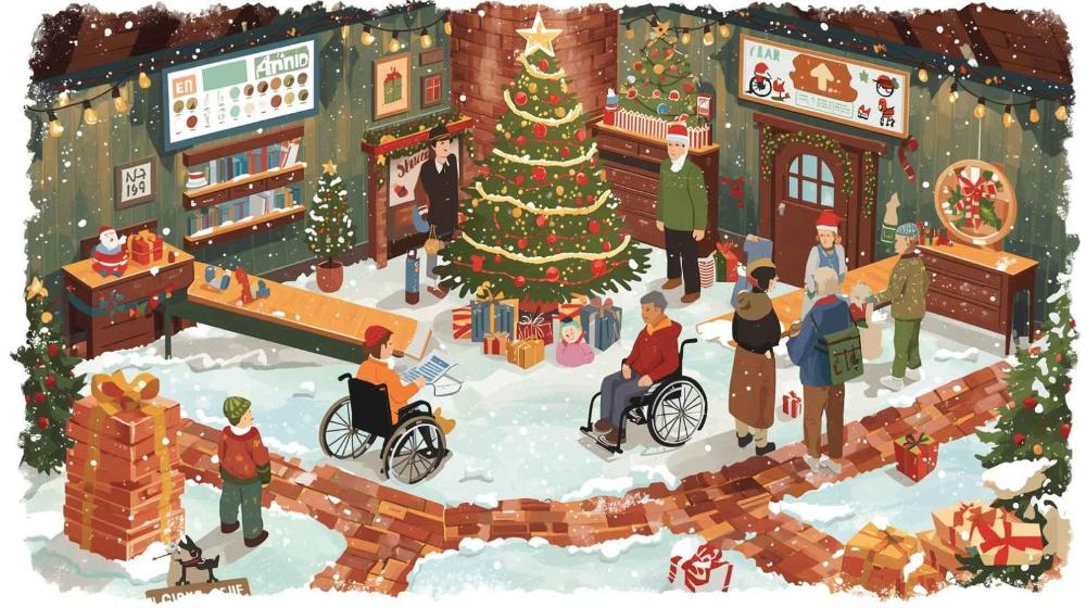 Imagen San Sebastián de los Reyes impulsa la accesibilidad para facilitar la participación de las personas con discapacidad en las actividades navideñas