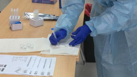 Imagen Sanse realiza más de 6.300 test de antígenos en la primera semana de la...