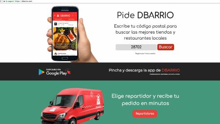 Imagen Dbarrio.com, la app para comprar online en los comercios de Sanse