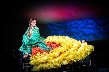 Imagen Cátedra de flamenco Félix Grande. En vivo. Macarena Ramírez