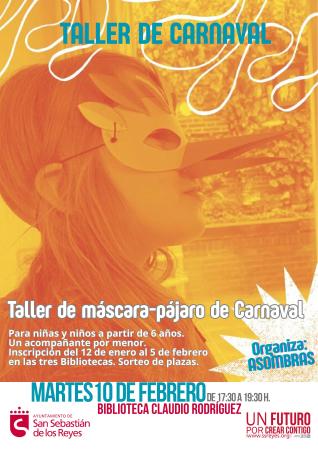 2026-02-10 Cartel TALLER DE CARNAVAL Asombras