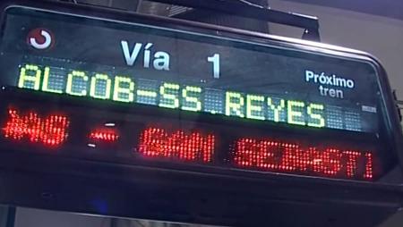 Imagen Pasó en Sanse: Inauguración del tren de cercanías a San Sebastián de los...