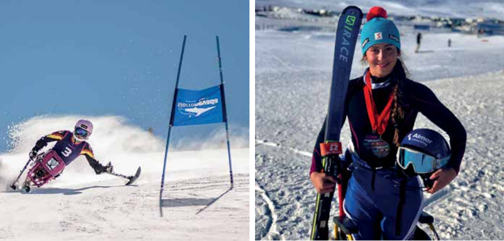 Imagen Audrey Pascual, orgullo para todo San Sebastián de los Reyes, será la abanderada española en los Juegos Paralímpicos de invierno