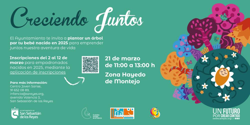 Imagen Nuestra ciudad celebra los nacimientos de 2025 con una nueva edición de ‘Creciendo Juntos’