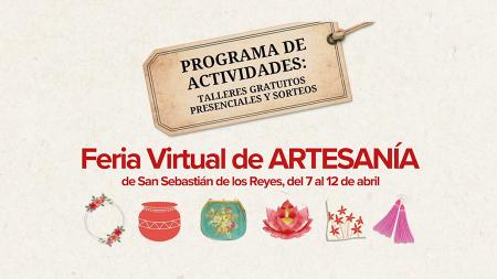Imagen En marcha la Feria Virtual de Artesanía de San Sebastián de los Reyes